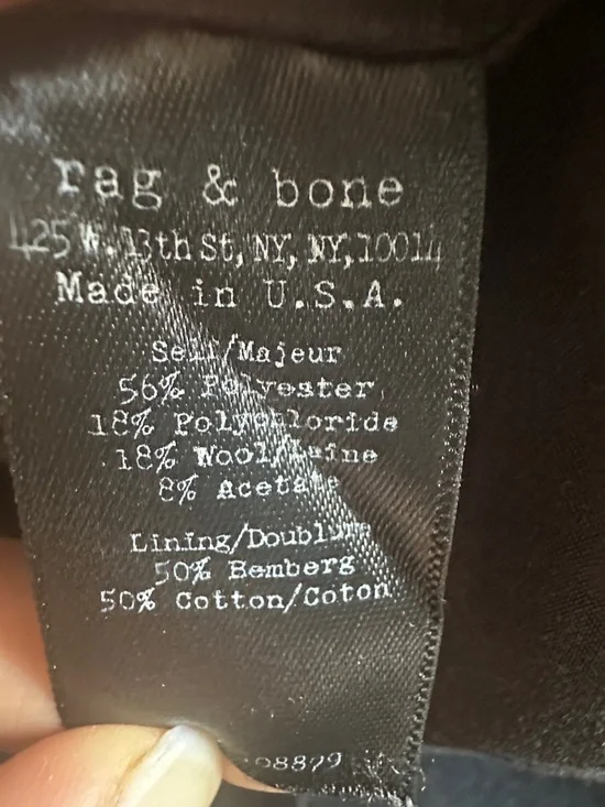 0 17” Bust Rag & Bone - Picture 4 of 7